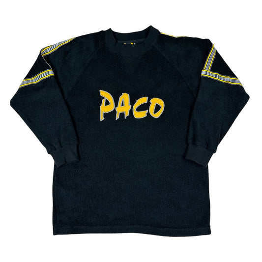 Vintage Paco Jeans Black Fleece Sweater