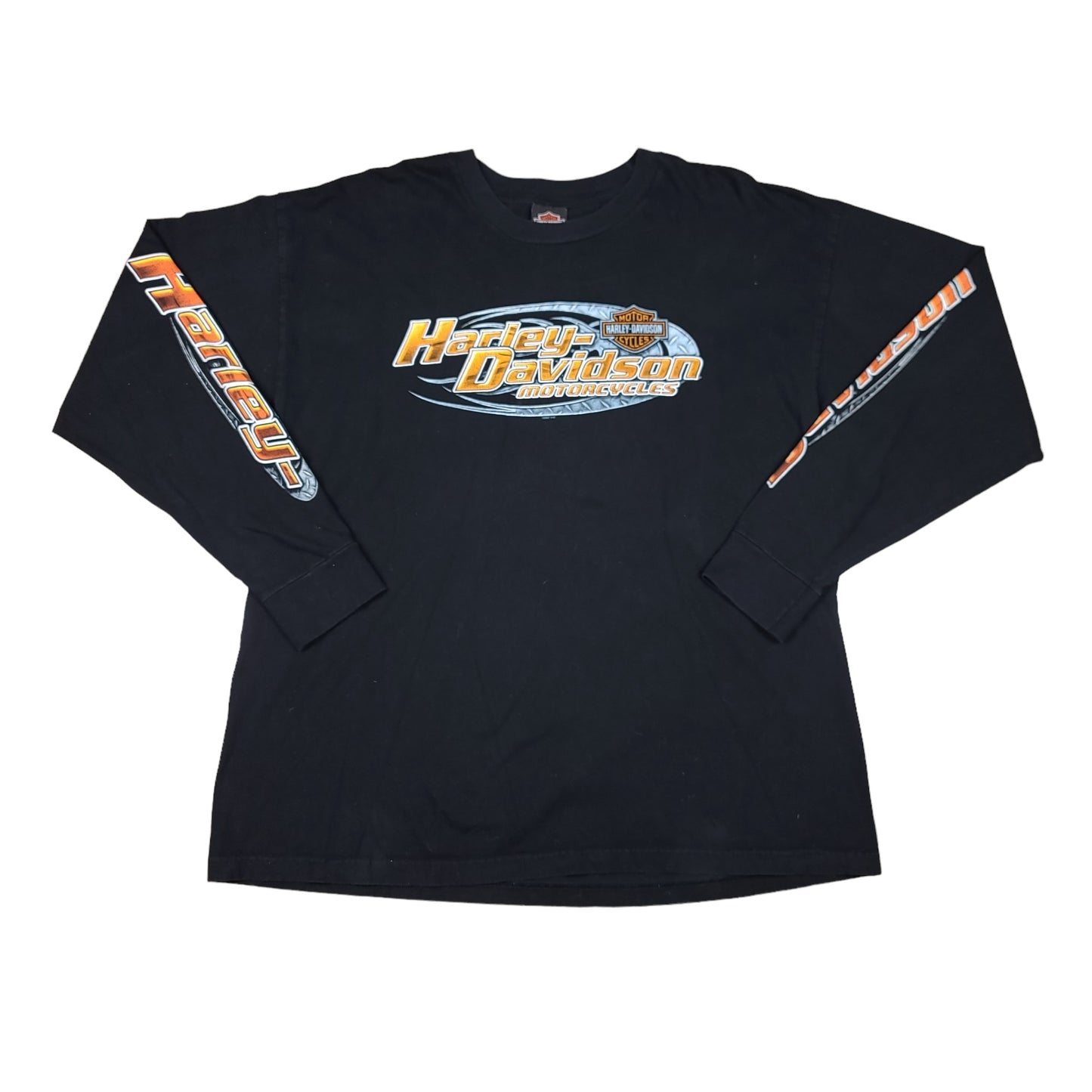 Harley Davidson Motorcycles Madison Wisconsin Black Long Sleeve