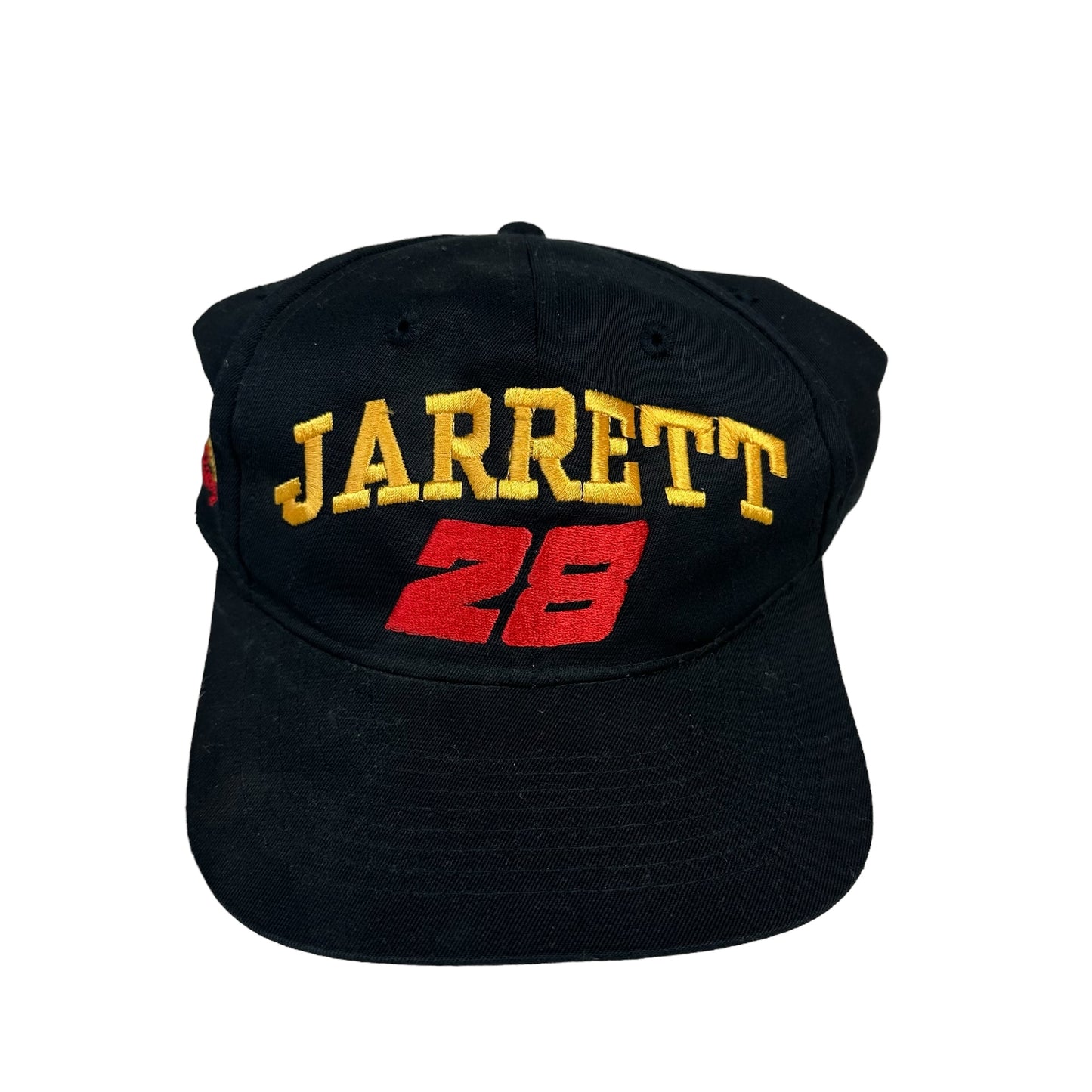 Vintage Dale Jarrett #28 Black Racing Hat