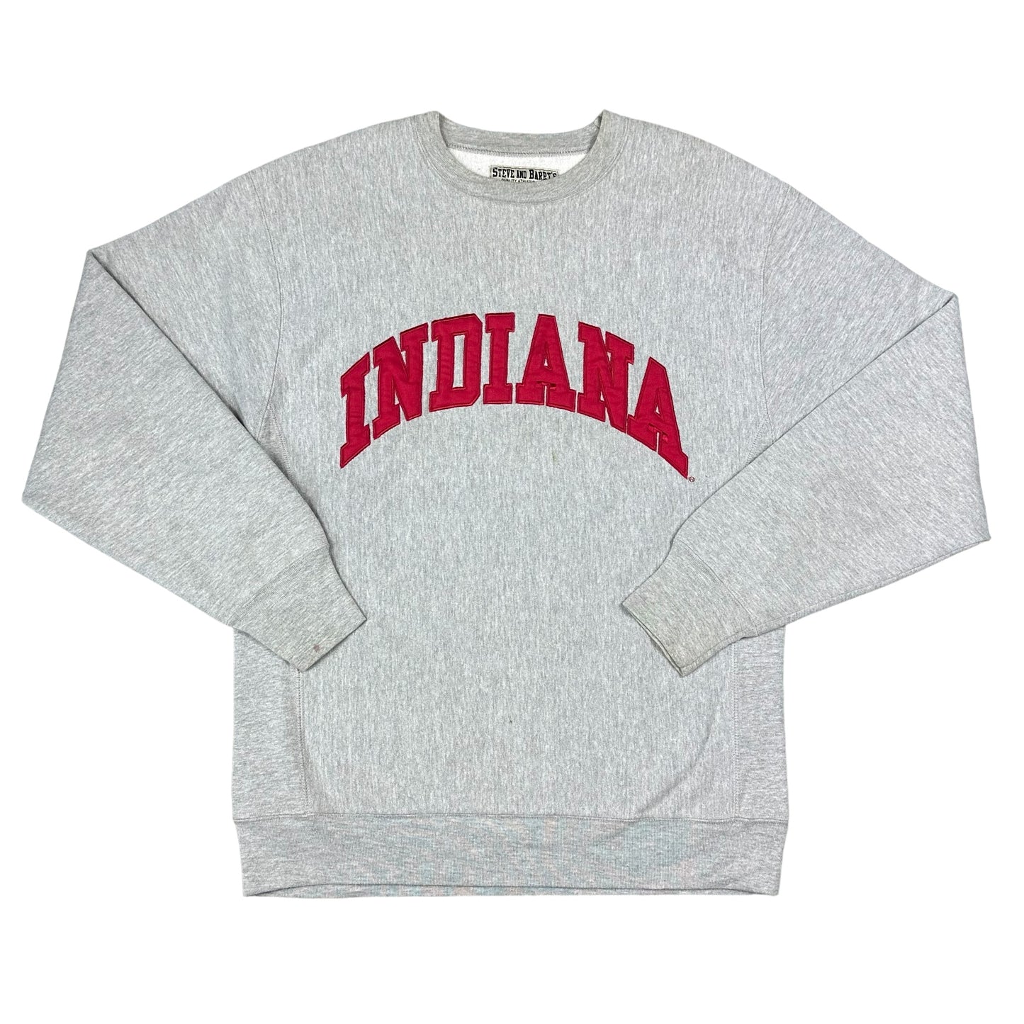 Vintage Indiana University Gray Steve & Barrys Sweatshirt