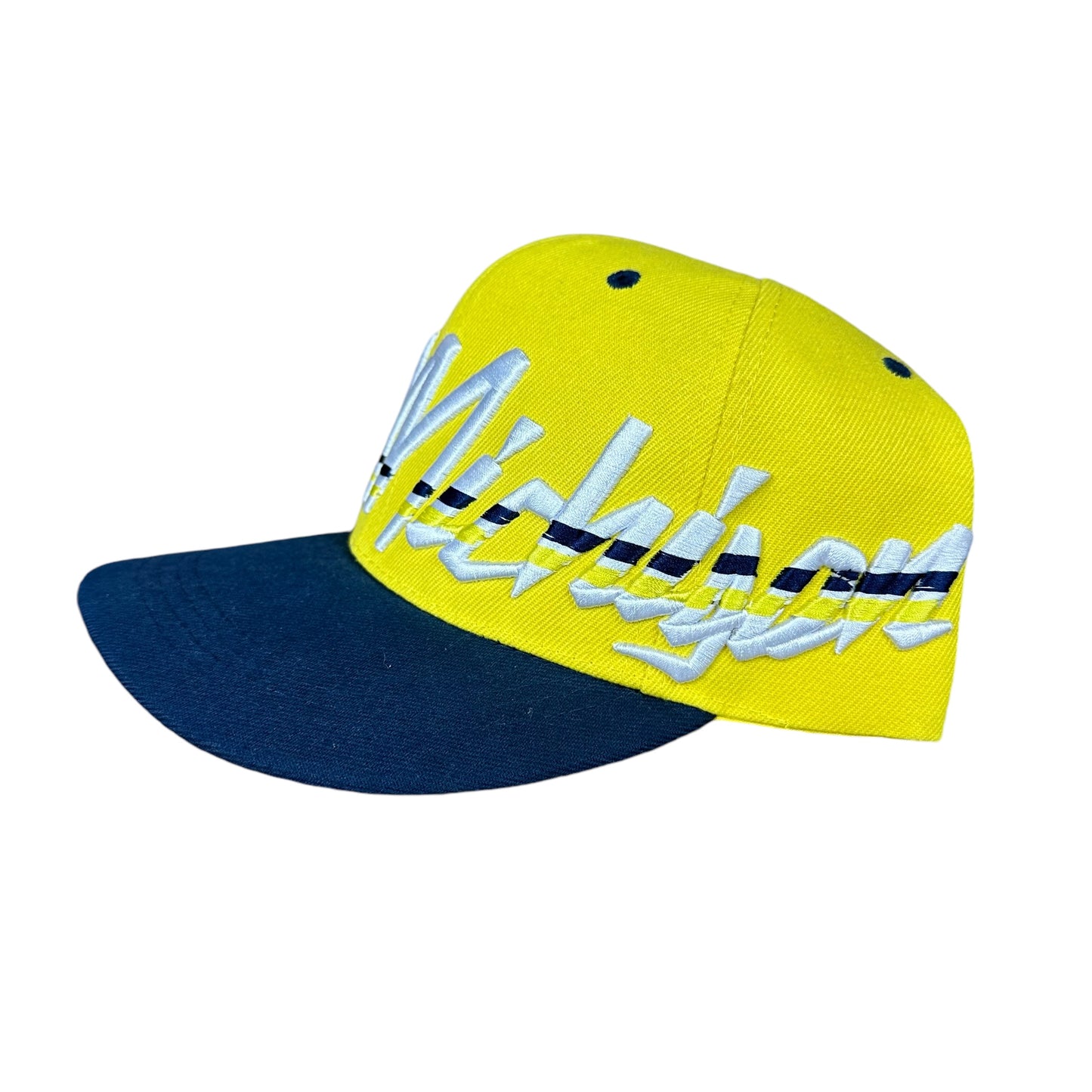 University of Michigan Yellow & Blue Snap Back Hat