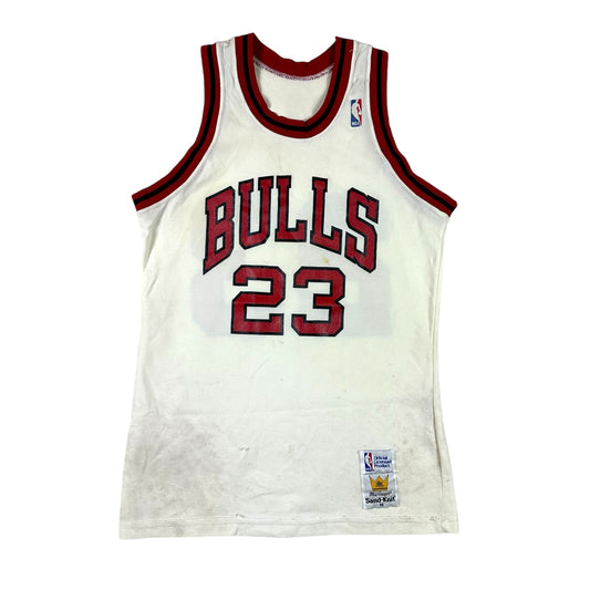 Vintage Michael Jordan Chicago Bulls Jersey Sand-Knit