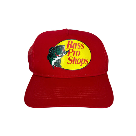 Bass Pro Shops Trucker Hat Red