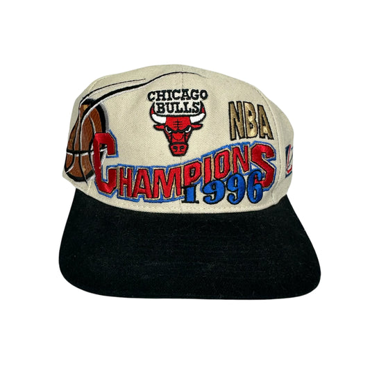 Vintage Chicago Bulls Hat 1996 Champions