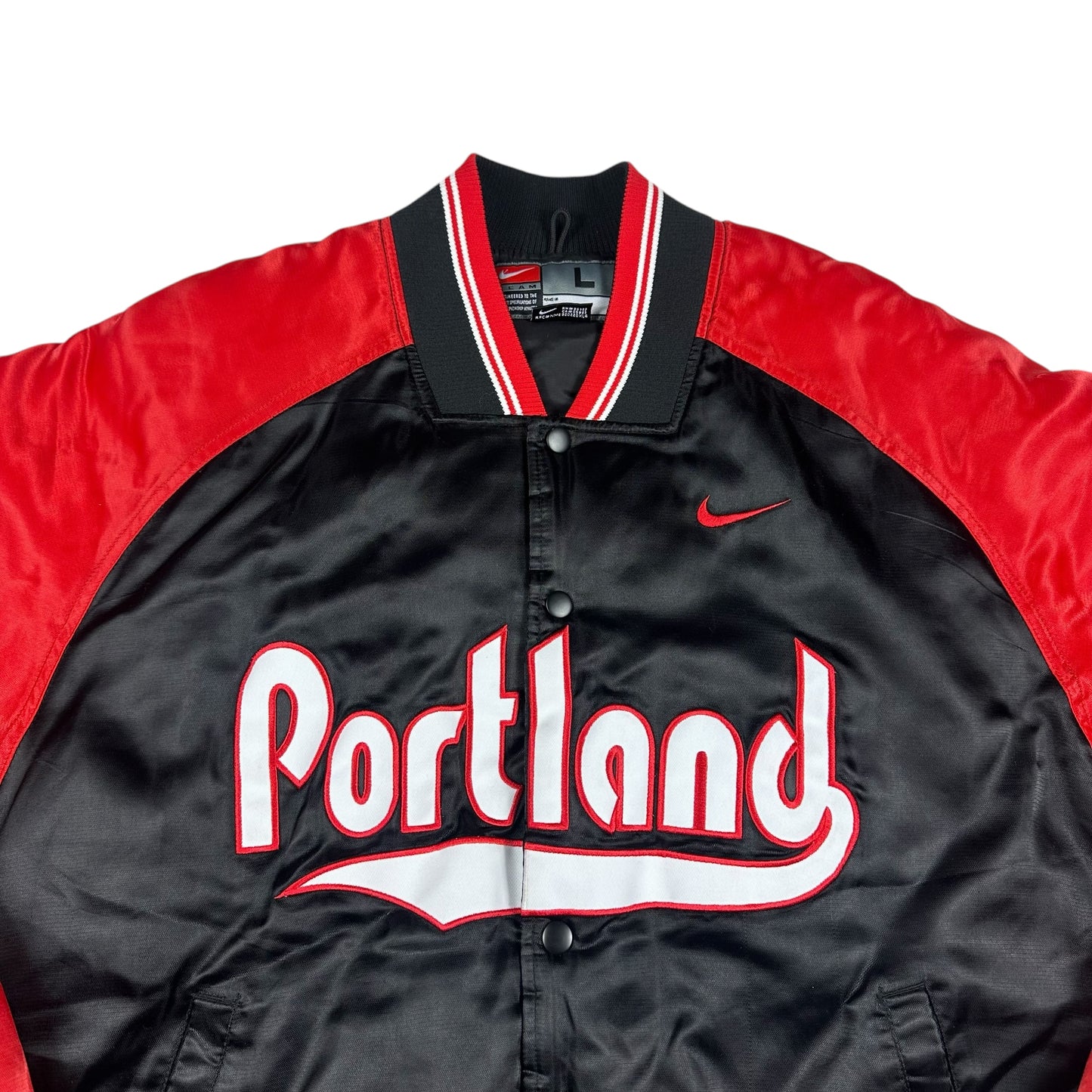 Vintage Portland Trailblazers Jacket Nike Bomber