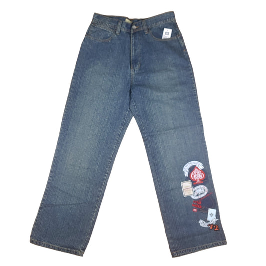 Vintage Y2K Blue Ecko Unltd. "The Understnding" Denim Pants