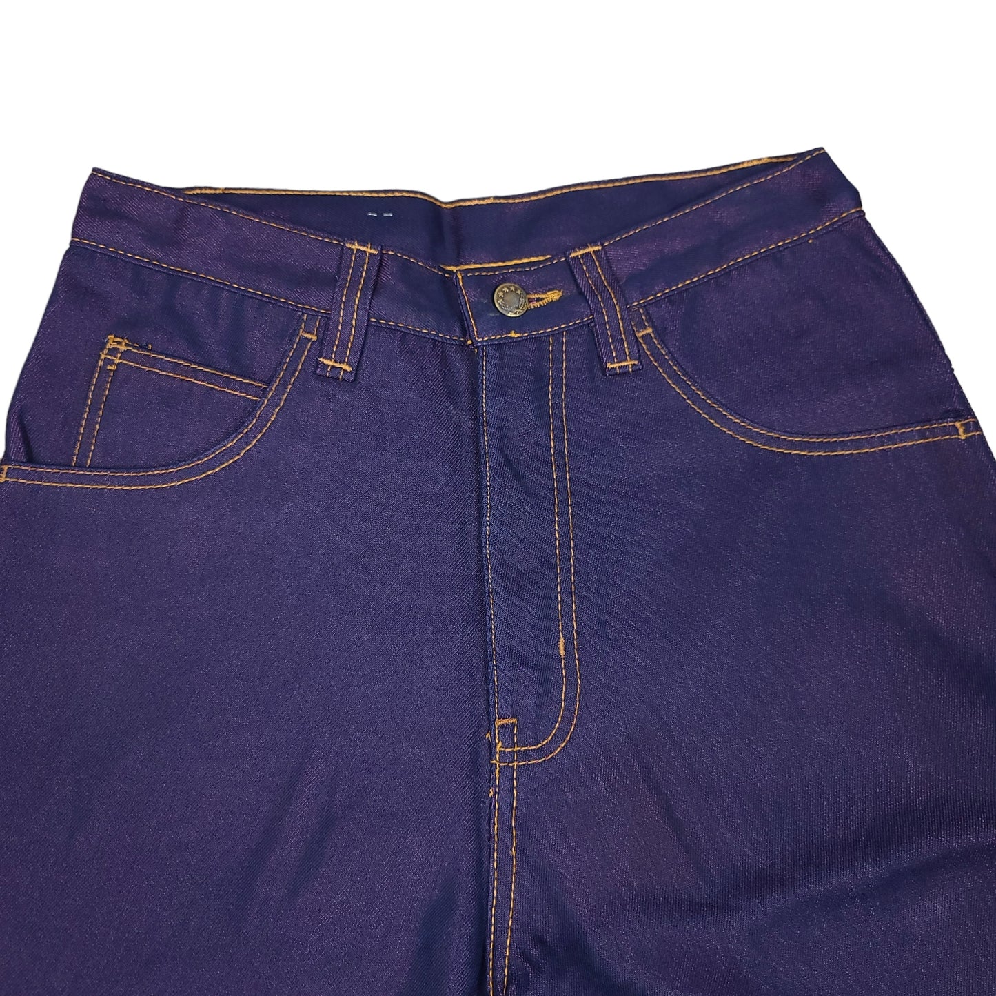 Vintage Y2K Sunny Platinum Blue/Purple Denim Shorts