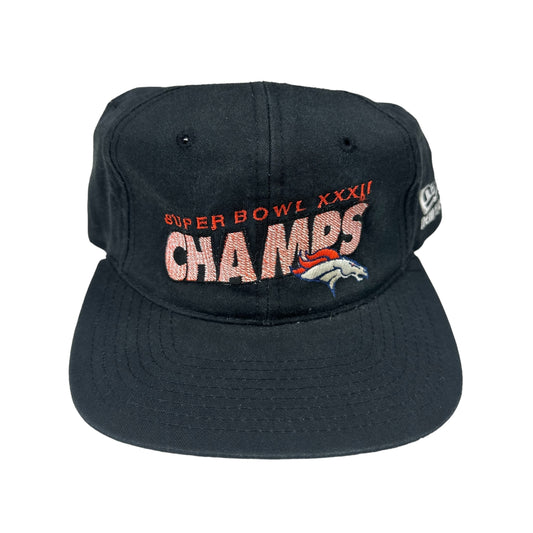 Vintage Denver Broncos Super Bowl XXXII Champs New Era Hat