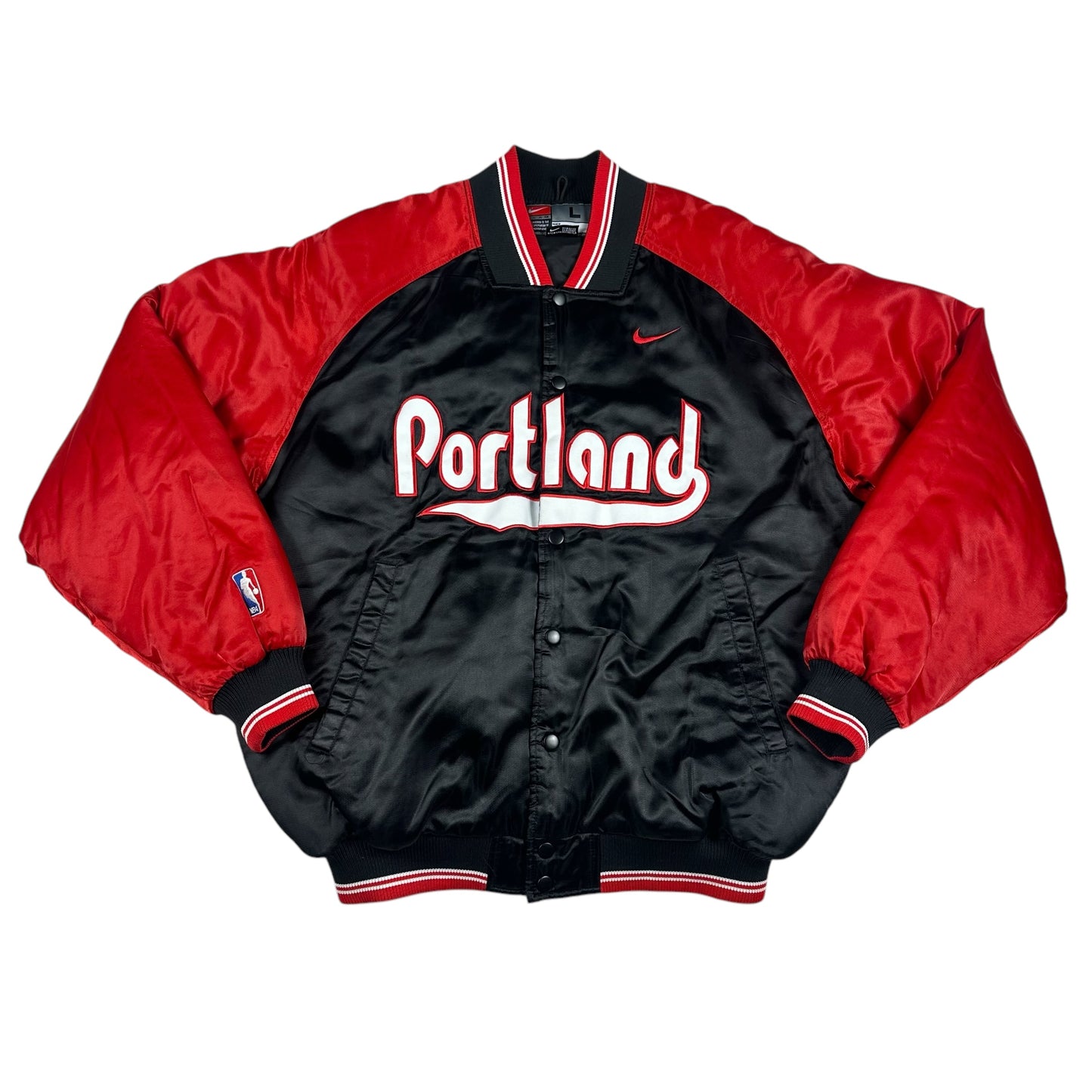 Vintage Portland Trailblazers Jacket Nike Bomber