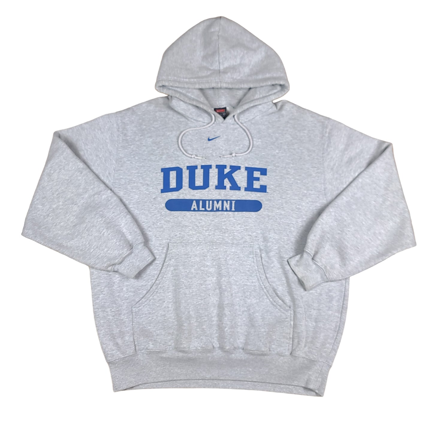 Vintage Duke University Alumni Gray Nike Middle Swoosh Hoodie