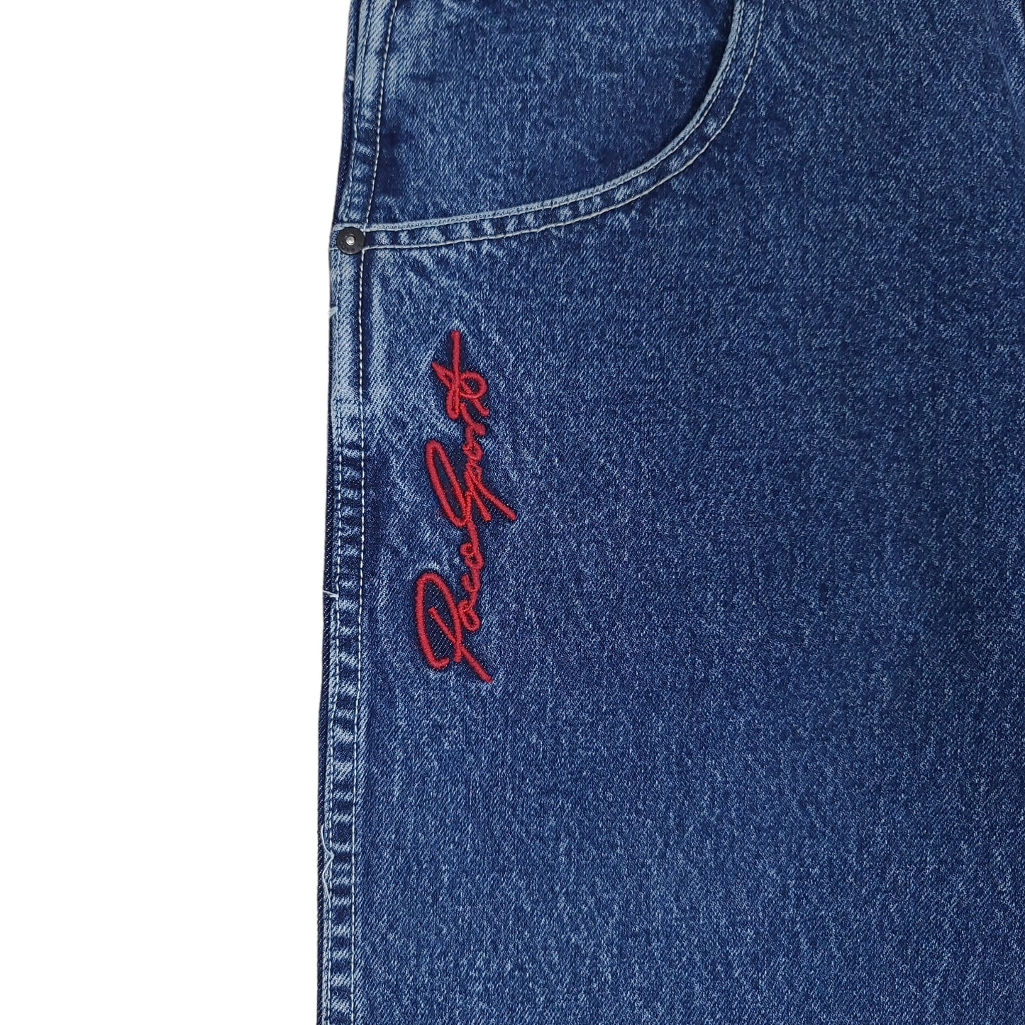 Vintage Y2K Blue Paco Jeans Sports Denim Pants