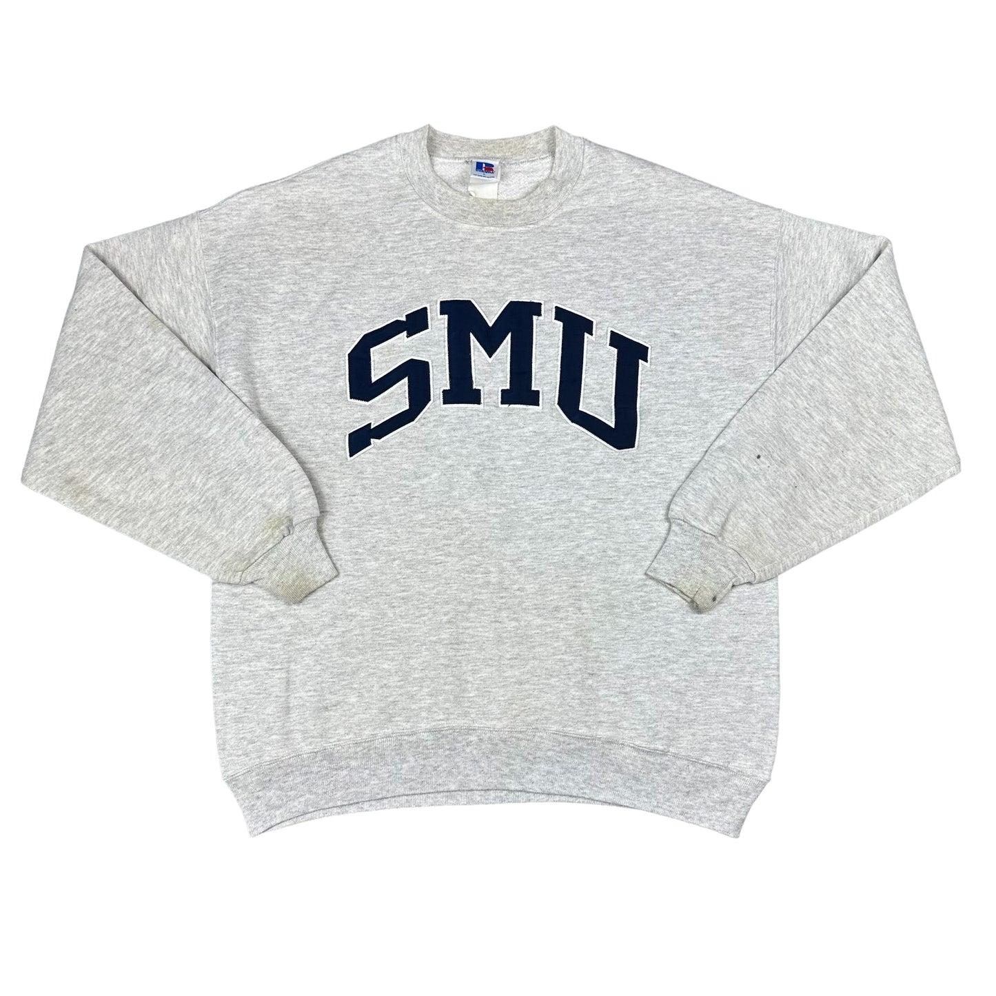 Vintage Southern Methodist University Gray Russell Athletic Sweatshirt