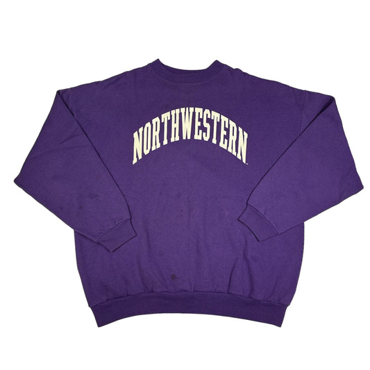 Vintage Northwestern University Purple Tultex Sweatshirt