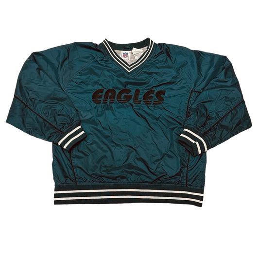 Philadelphia Eagles NFL Football Youth Windbreaker Pullover Jacket