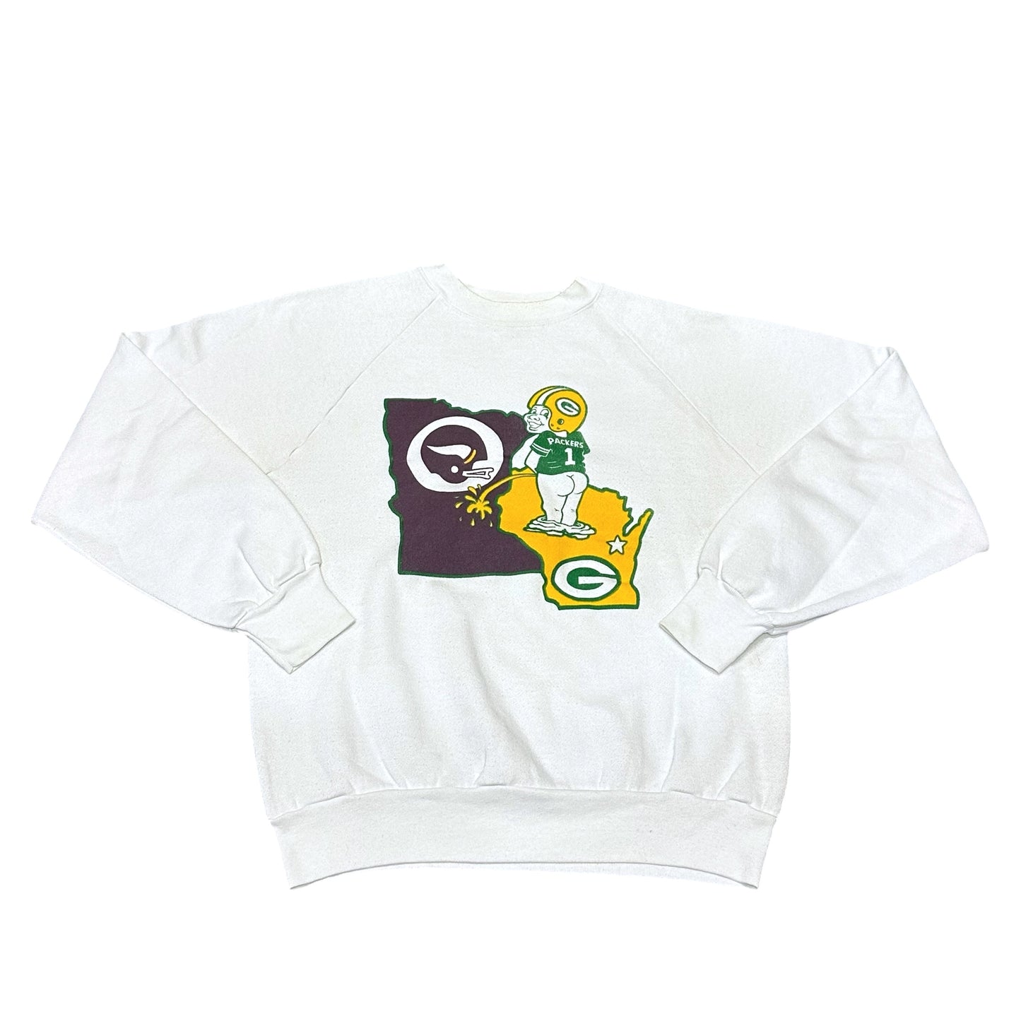 Vintage Green Bay Packers Sweatshirt Piss On Vikings