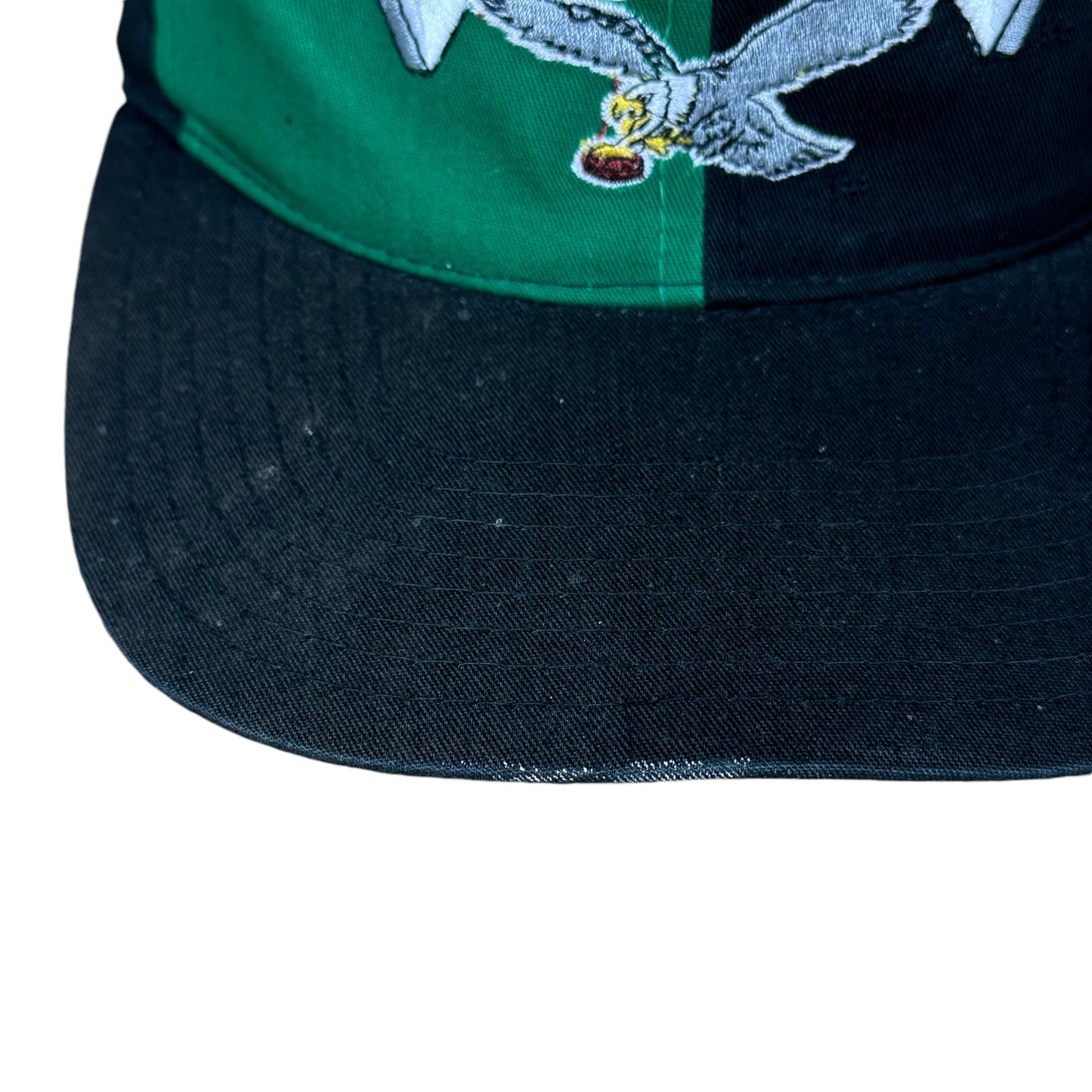 Vintage Philadelphia Eagles Hat AJD Snapback Pinwheel