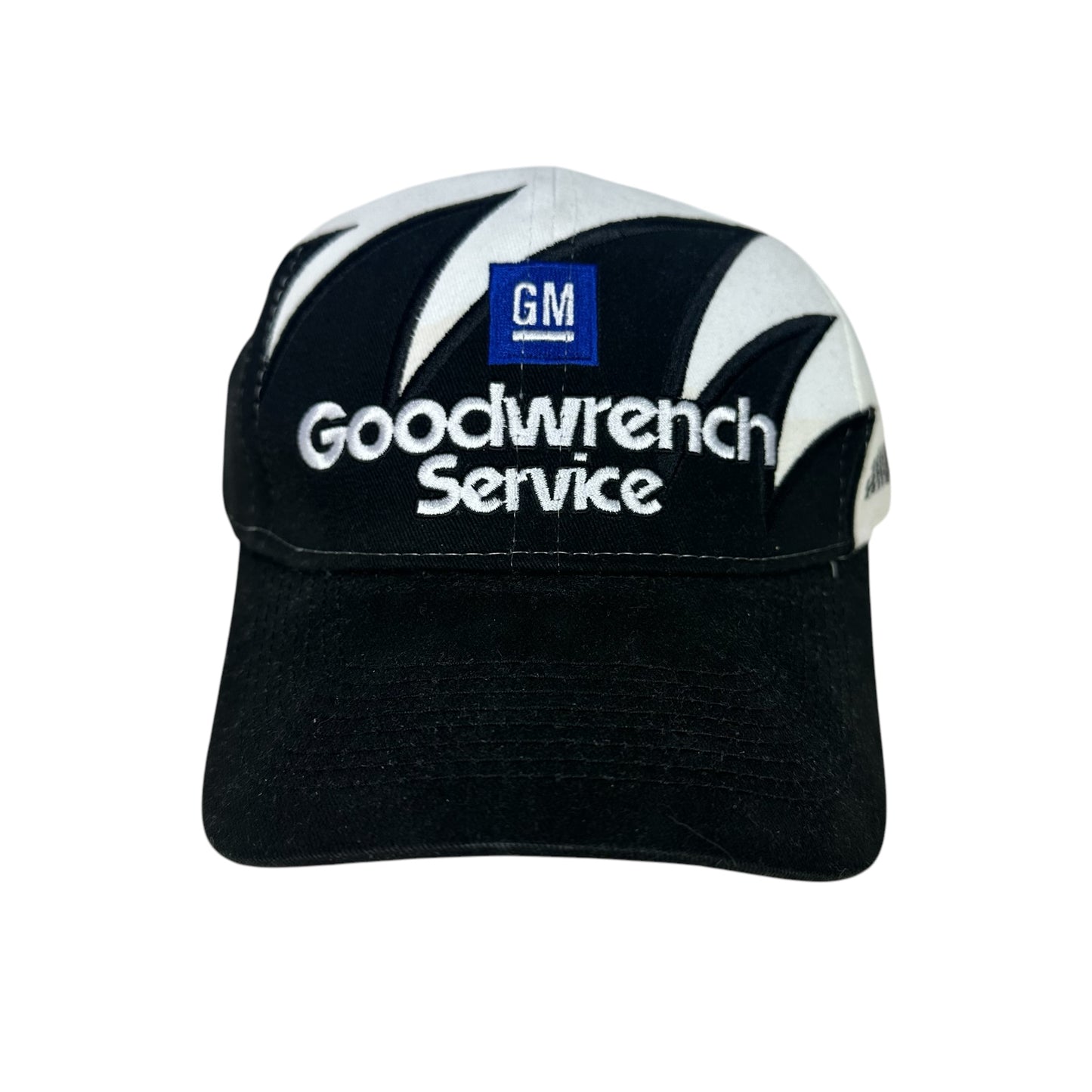 Vintage Goodwrench Service Hat Sharktooth Hook & Loop