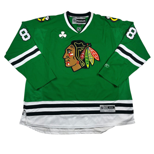 Patrick Kane Chicago Blackhawks Jersey Reebok Green