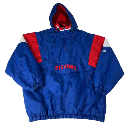 Vintage Detroit Pistons Jacket NBA Adidas Zip Up