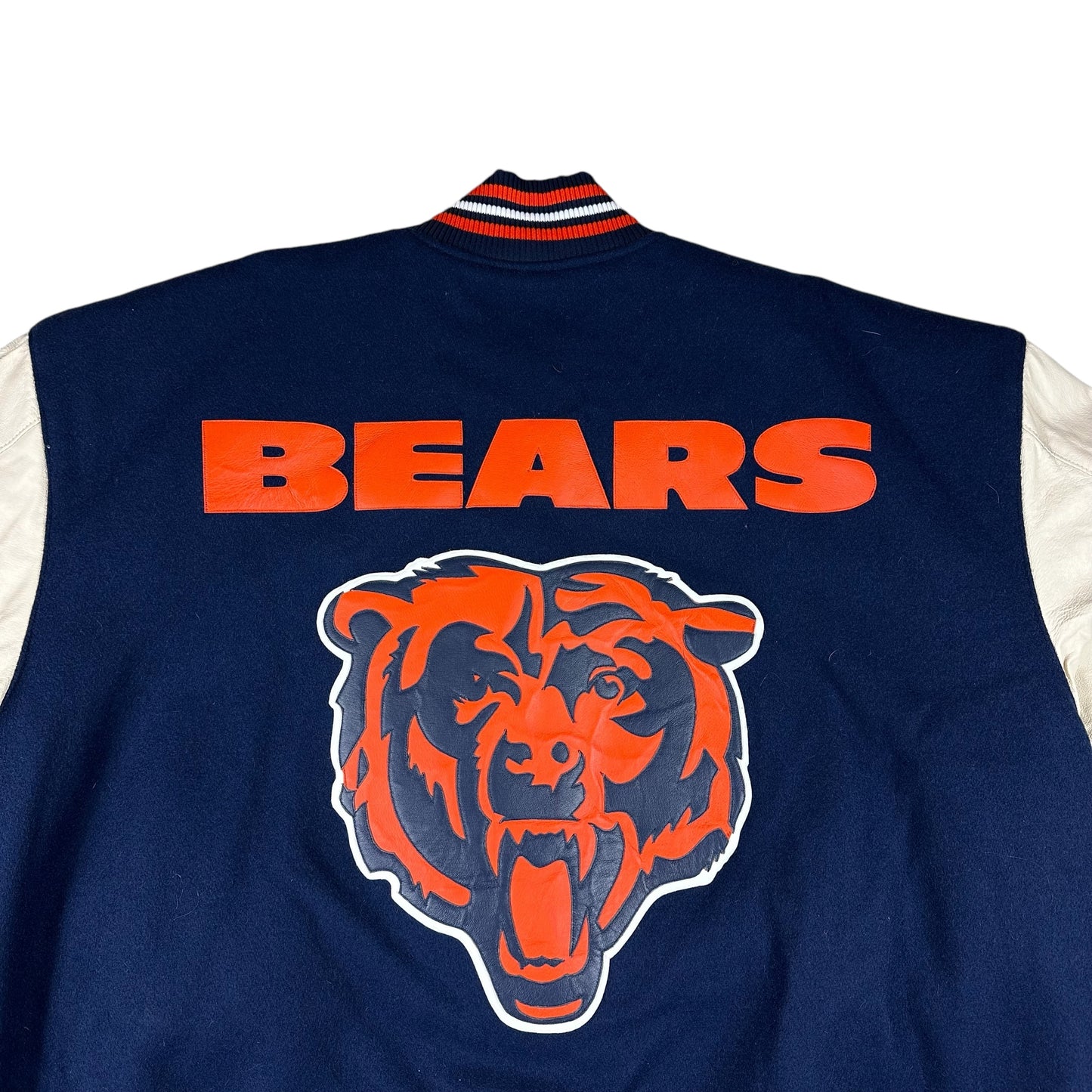 Chciago Bears Jacket Wool Letterman Team Apparel