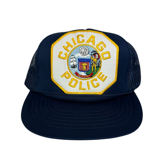 Chicago Police Vintage Trucker Hat