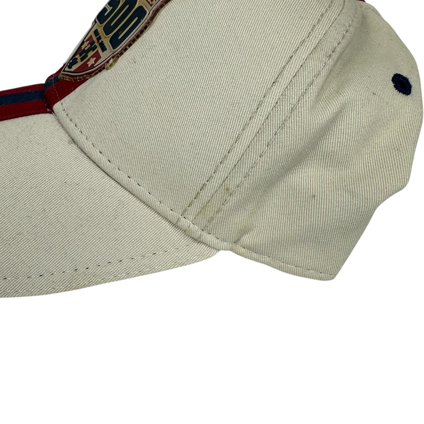 Vintage Racing Hat Indianapolis 500 Beige