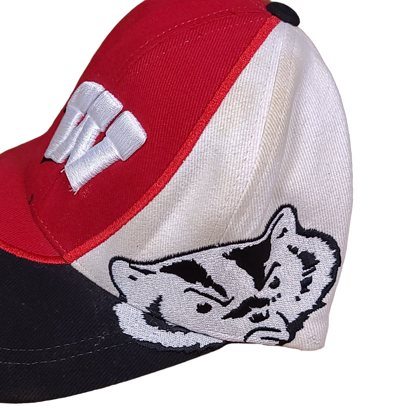 Vintage University of Wisconsin Badgers Top of the World Velcro Back Hat
