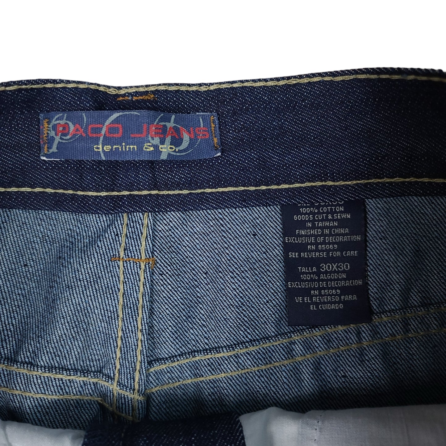 Vintage Y2K Panther Paco Jeans Denim Pants