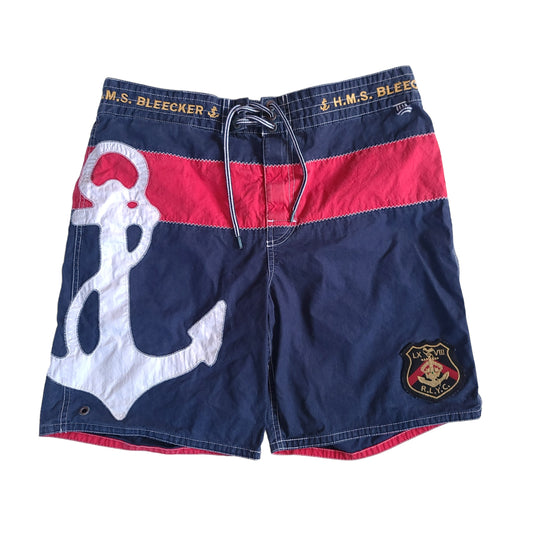 Vintage Polo Ralph Lauren Naval Anchor Swim Shorts