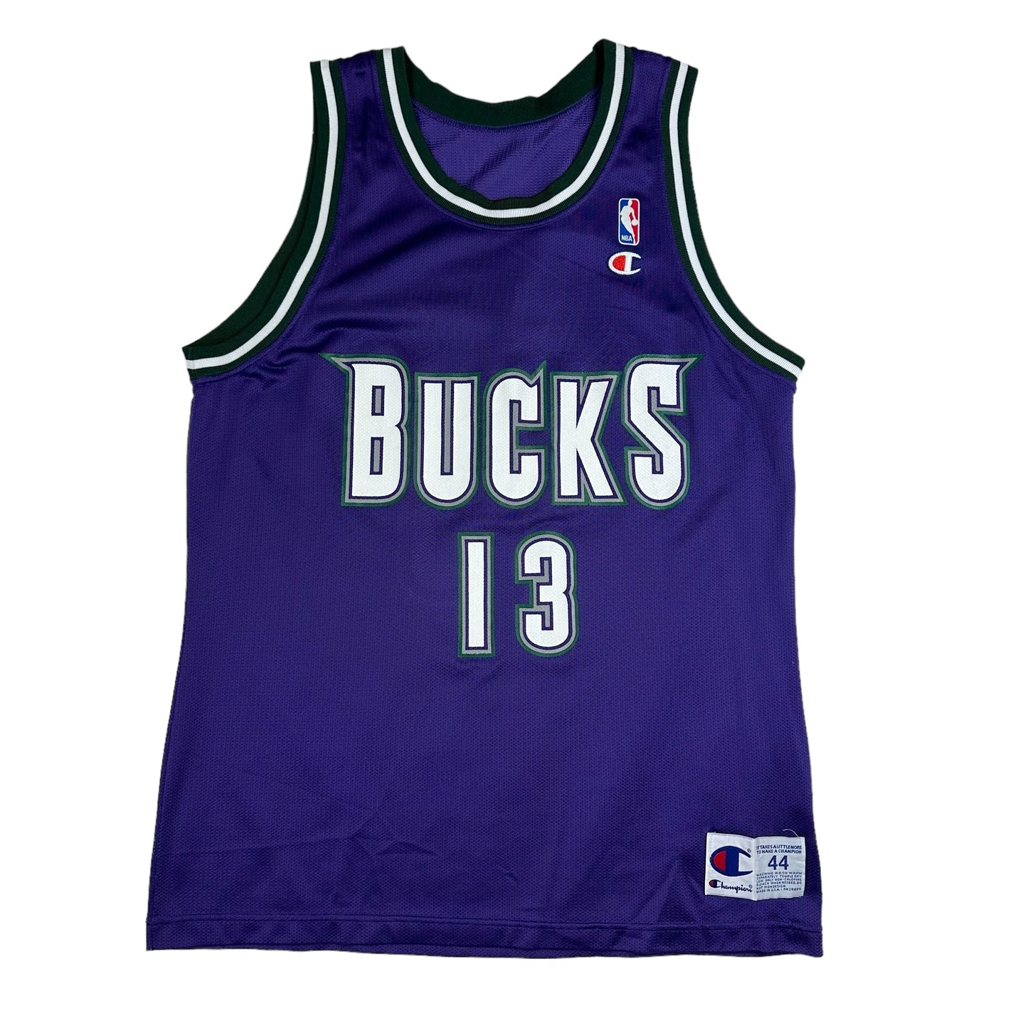 Vintage Glenn Robinson Milwaukee Bucks Purple Champion Basketball Jersey