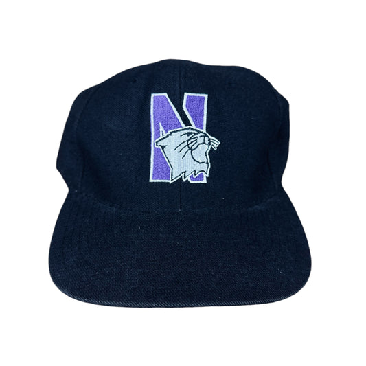 Vintage Northwestern University Hat Nissin Snapback