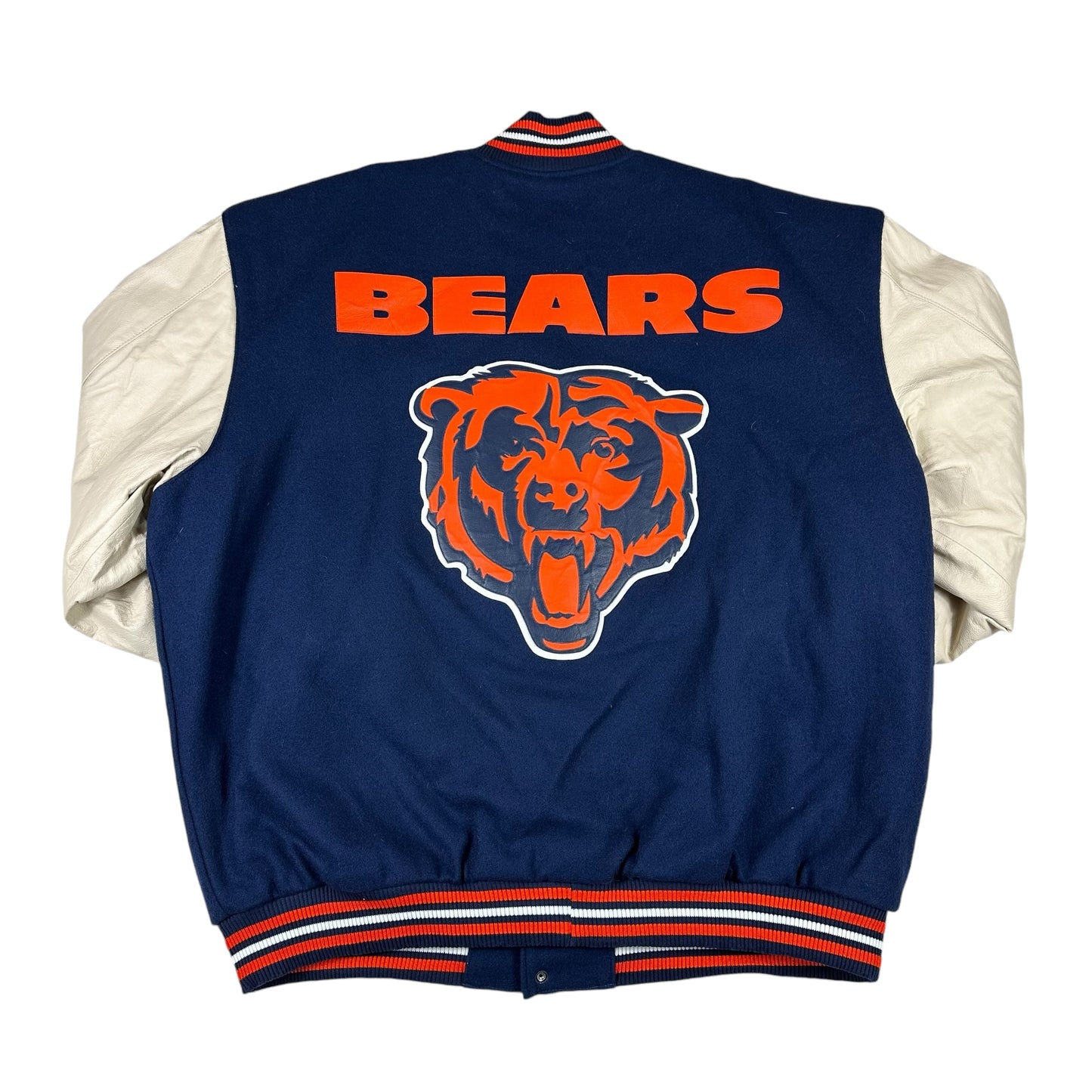 Chciago Bears Jacket Wool Letterman Team Apparel