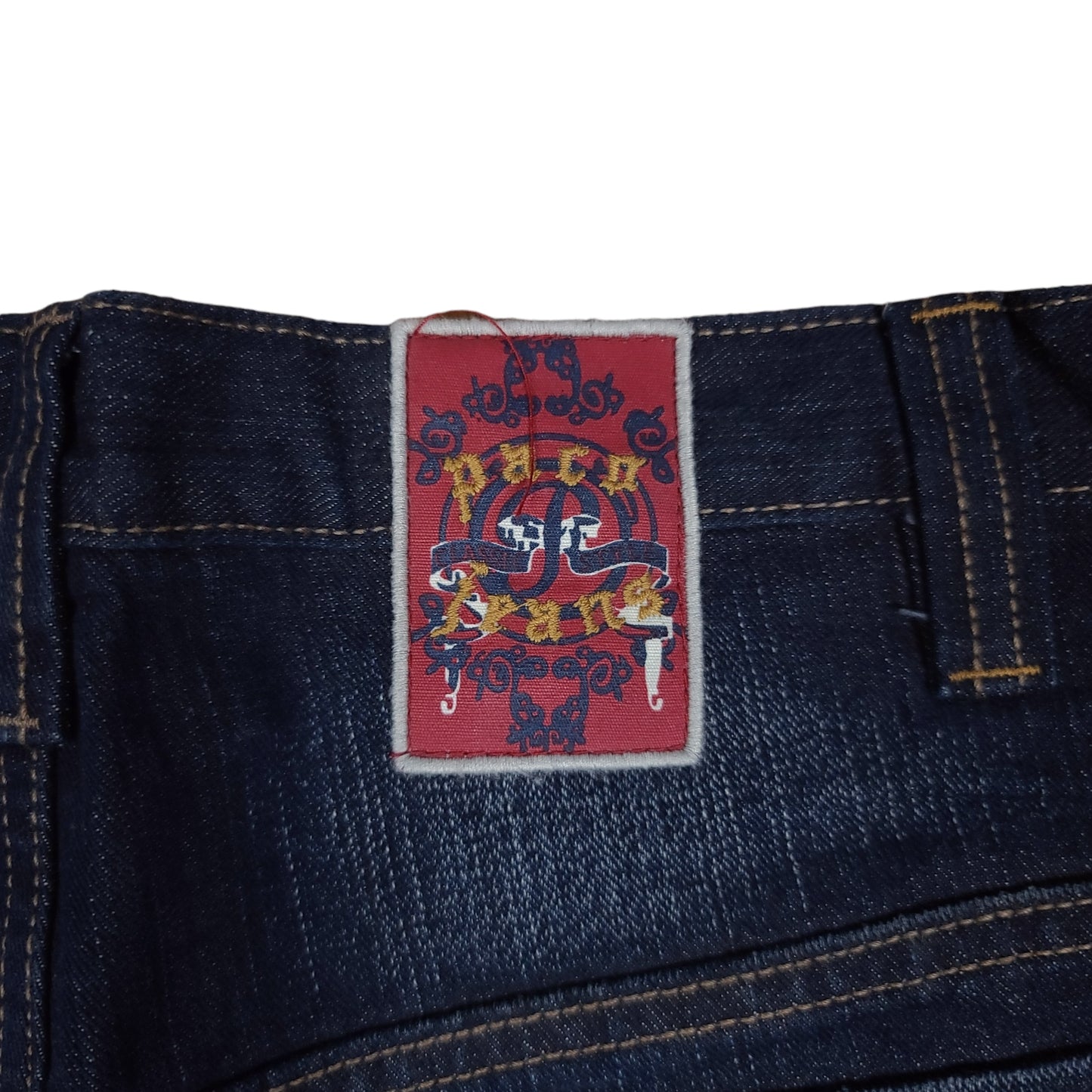 Vintage Y2K Dark Blue Paco Jeans Company Carpenter Pants