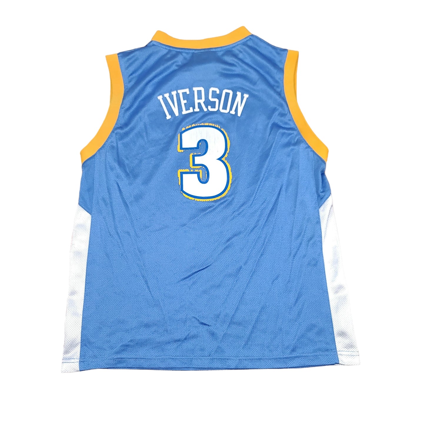 Allen Iverson Denver Nuggets Blue adidas Youth Jersey