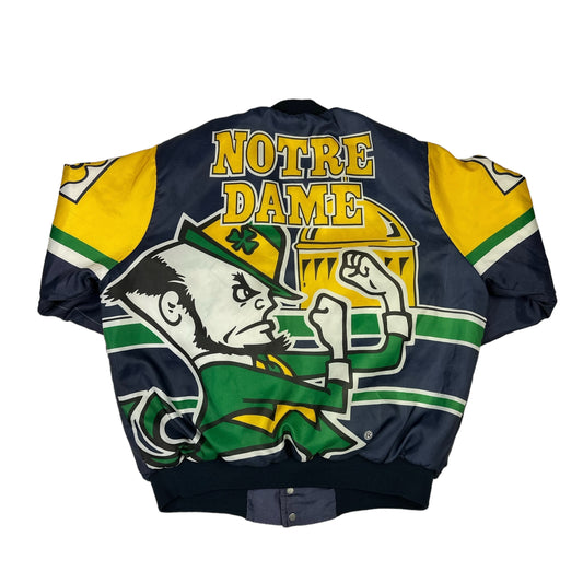 Vintage Notre Dame University Chalkline Jacket