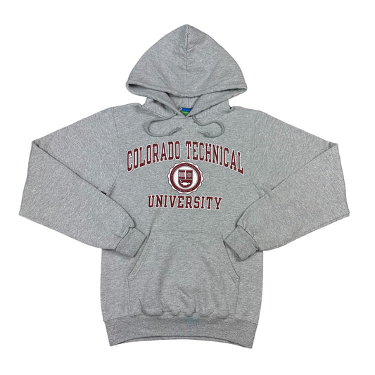 Colorado Technical University Gray Champion Hoodie