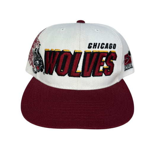 Vintage Chicago Wolves Hat Sports Specialties Shadow