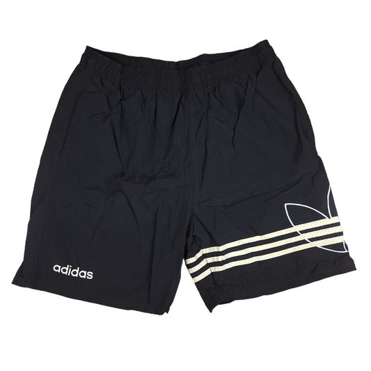 Vintage Black adidas Trefoil Nylon Shorts