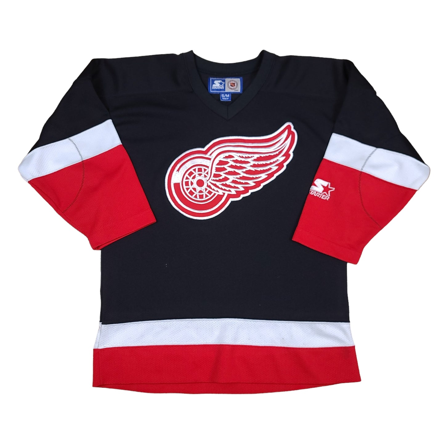 Vintage Detroit Red Wings Starter Youth Hockey Jersey