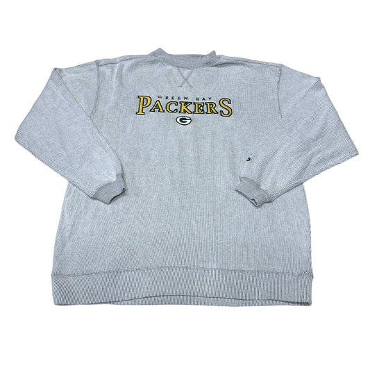 Greey Bay Packers Gray NFL Ribbed Sweatshirt