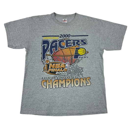 Vintage Indiana Pacers Shirt 2000 NBA Finals Tee