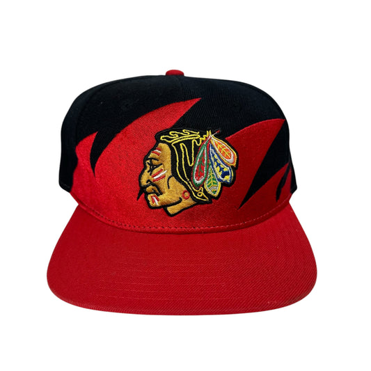 Chicago Blackhawks Hat Mitchell & Ness Sharktooth