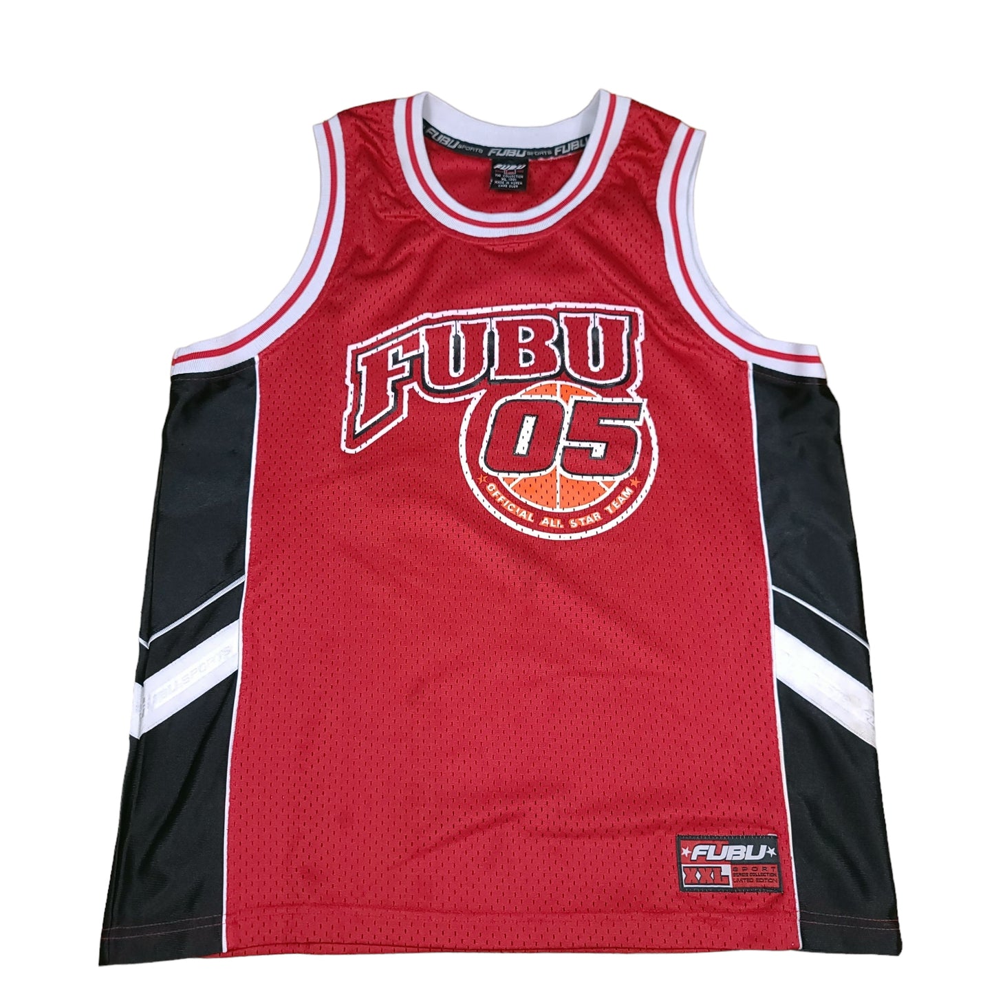 Fubu 05 Red Basketball Jersey