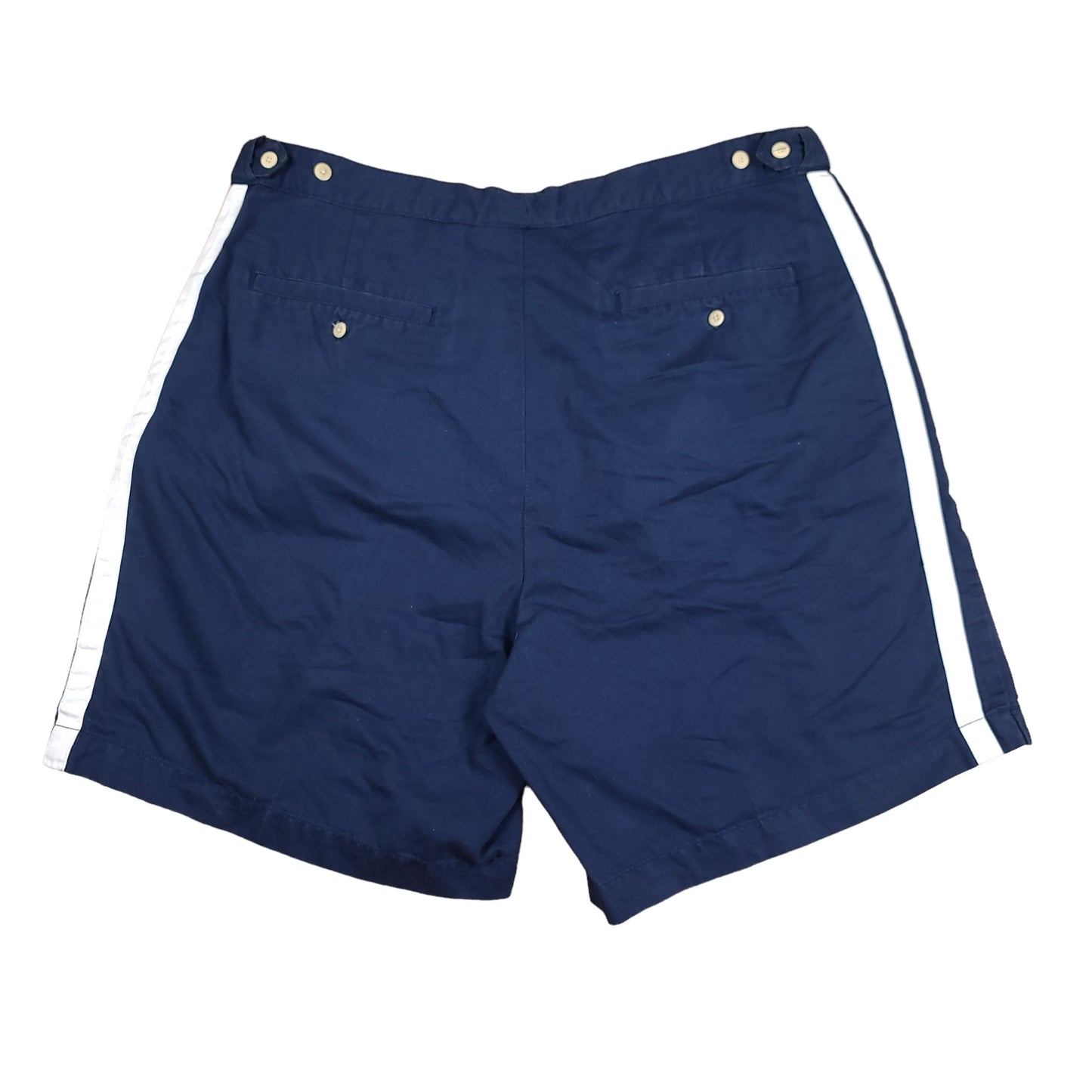 Vintage Nike Navy Blue Challenge Court Cotton Tennis Shorts