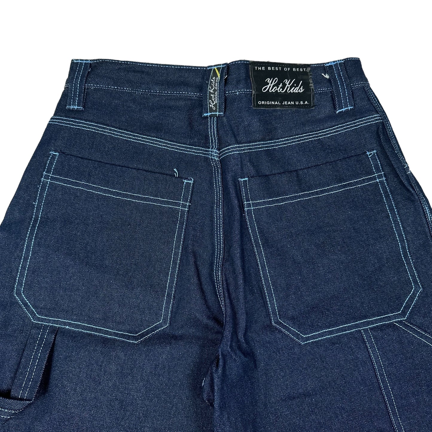 Vintage Y2K Platinum Fat Albert Blue Hot Kids Denin Shorts