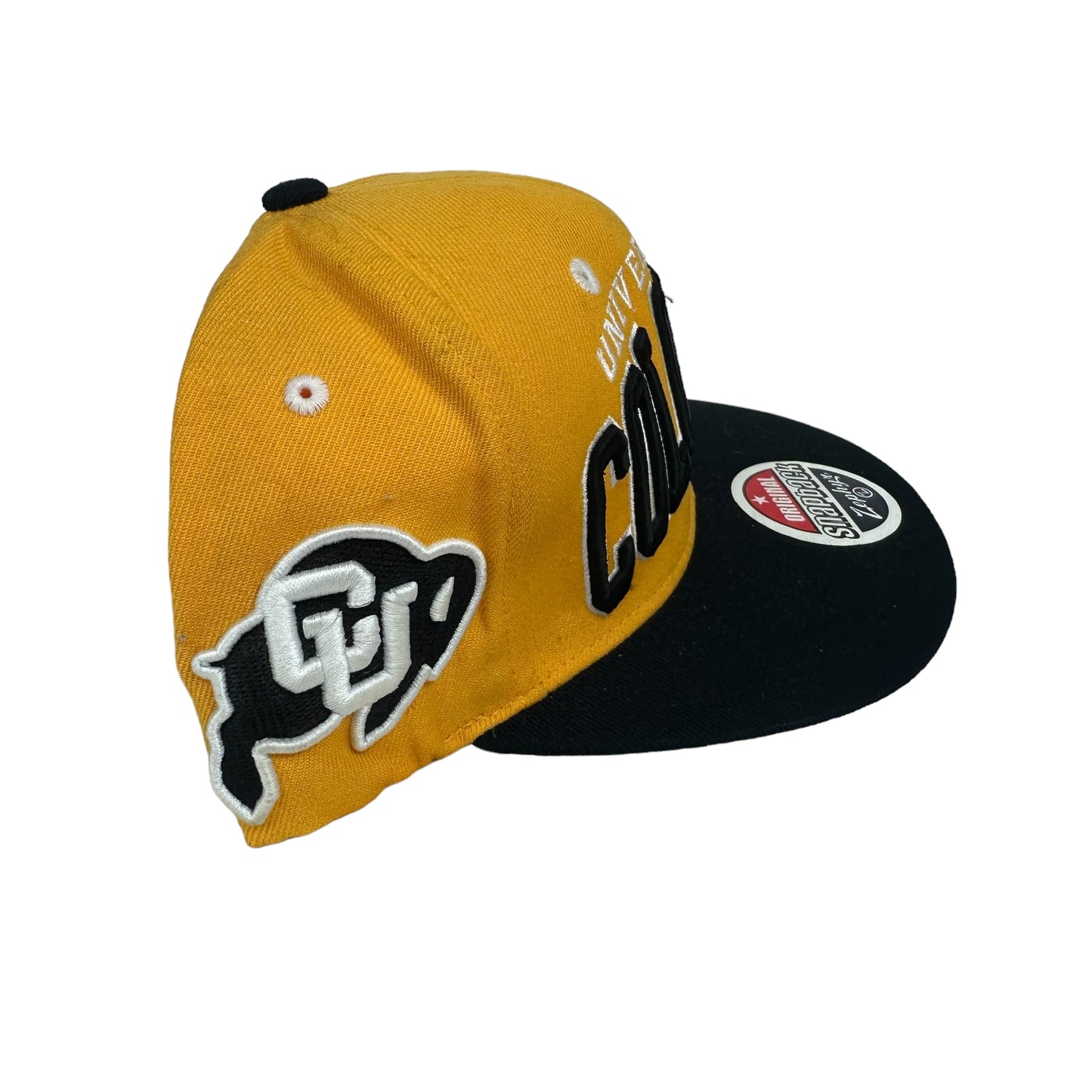 Colorado University Yellow Zephyr Snap Back Hat