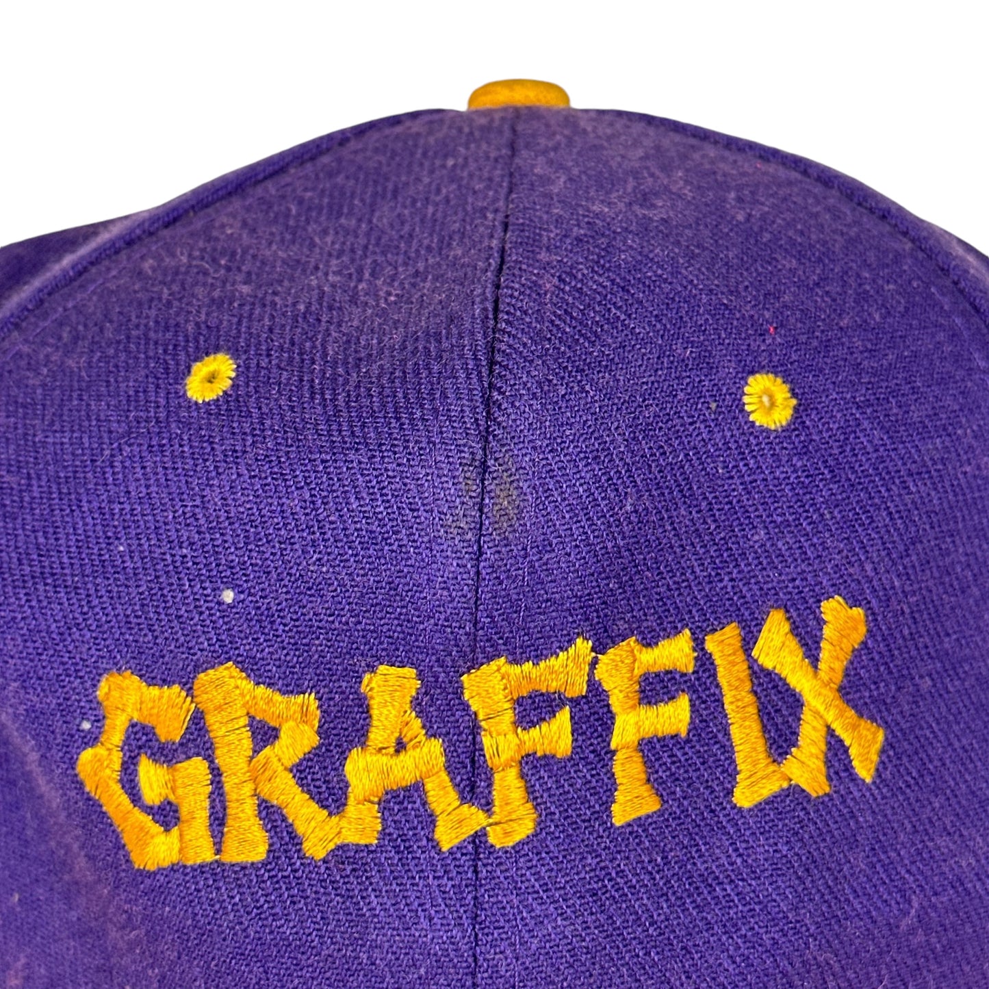 Vintage Graffix Hat Smoking Snapback Cap