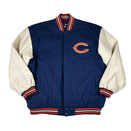 Chciago Bears Jacket Wool Letterman Team Apparel