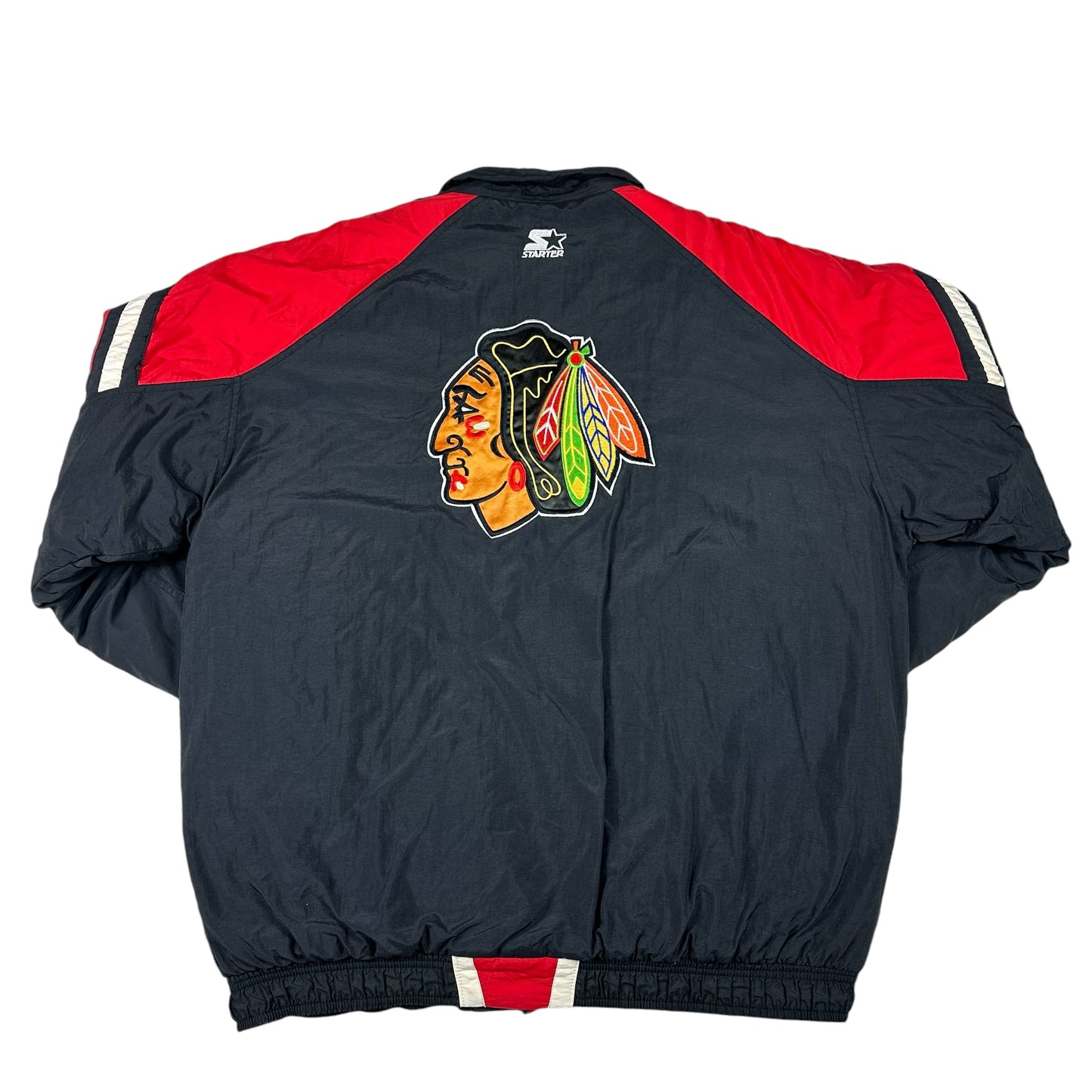 Vintage Chicago Blackhawks Jacket Starter Puffer