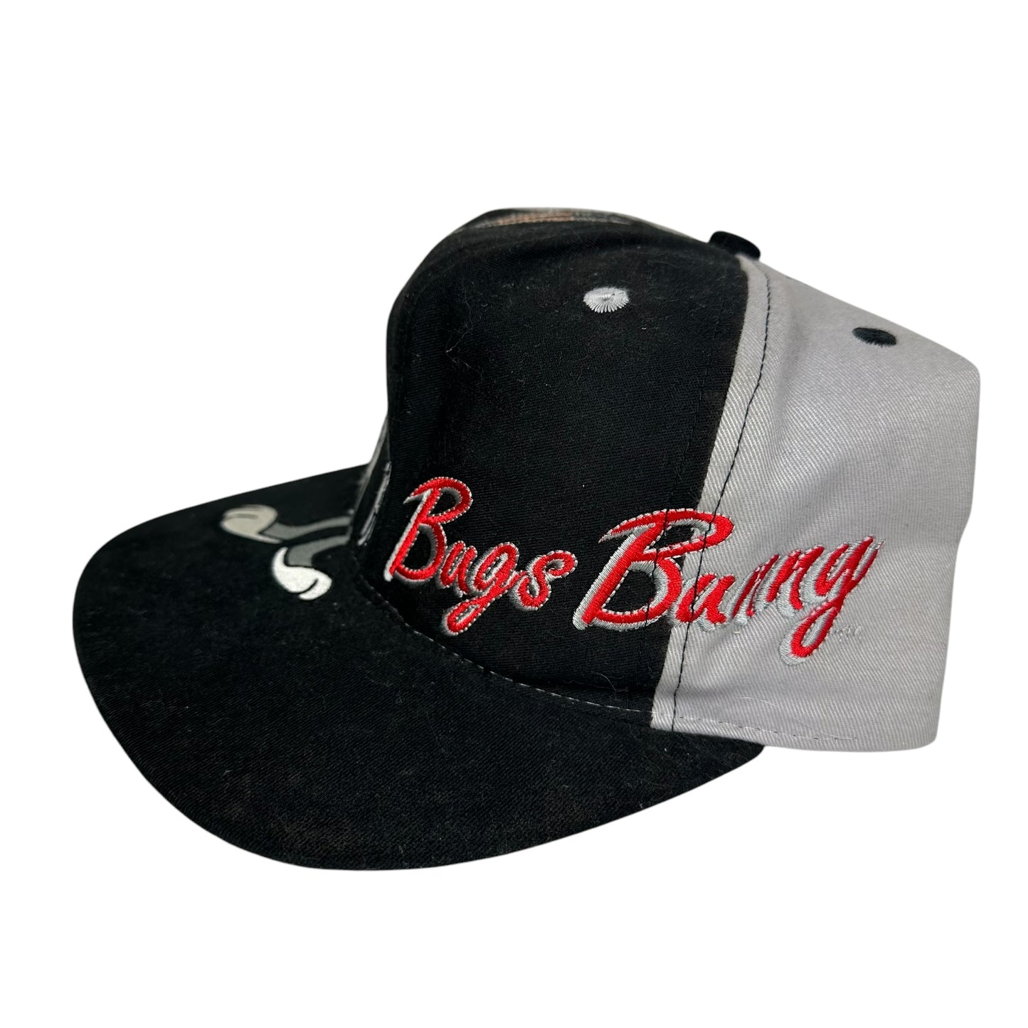 Vintage Bugs Bunny Hat Six Flags Youth Snapback